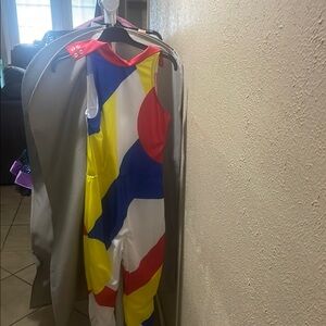 Colorful Geometric Jumpsuit